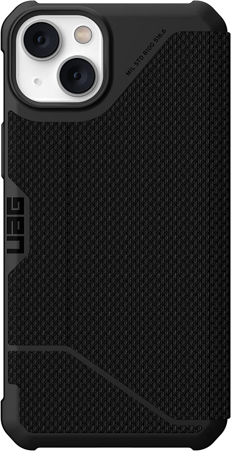 UAG iPhone 14 Plus Metropolis Case - Kevlar Black