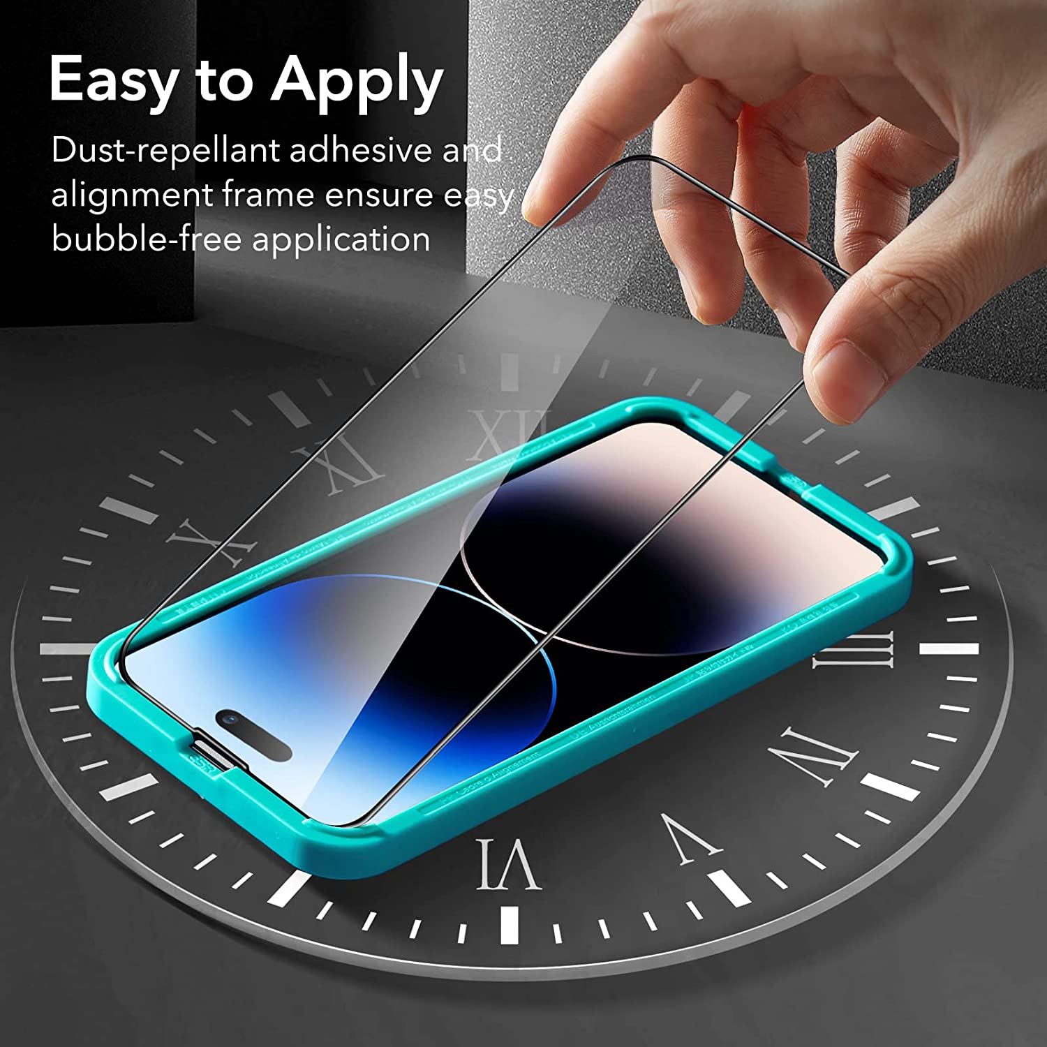 ESR iPhone 14 Plus/13 Pro Max Armorite edge to edge Tempered Glass Screen Protector 2Pack