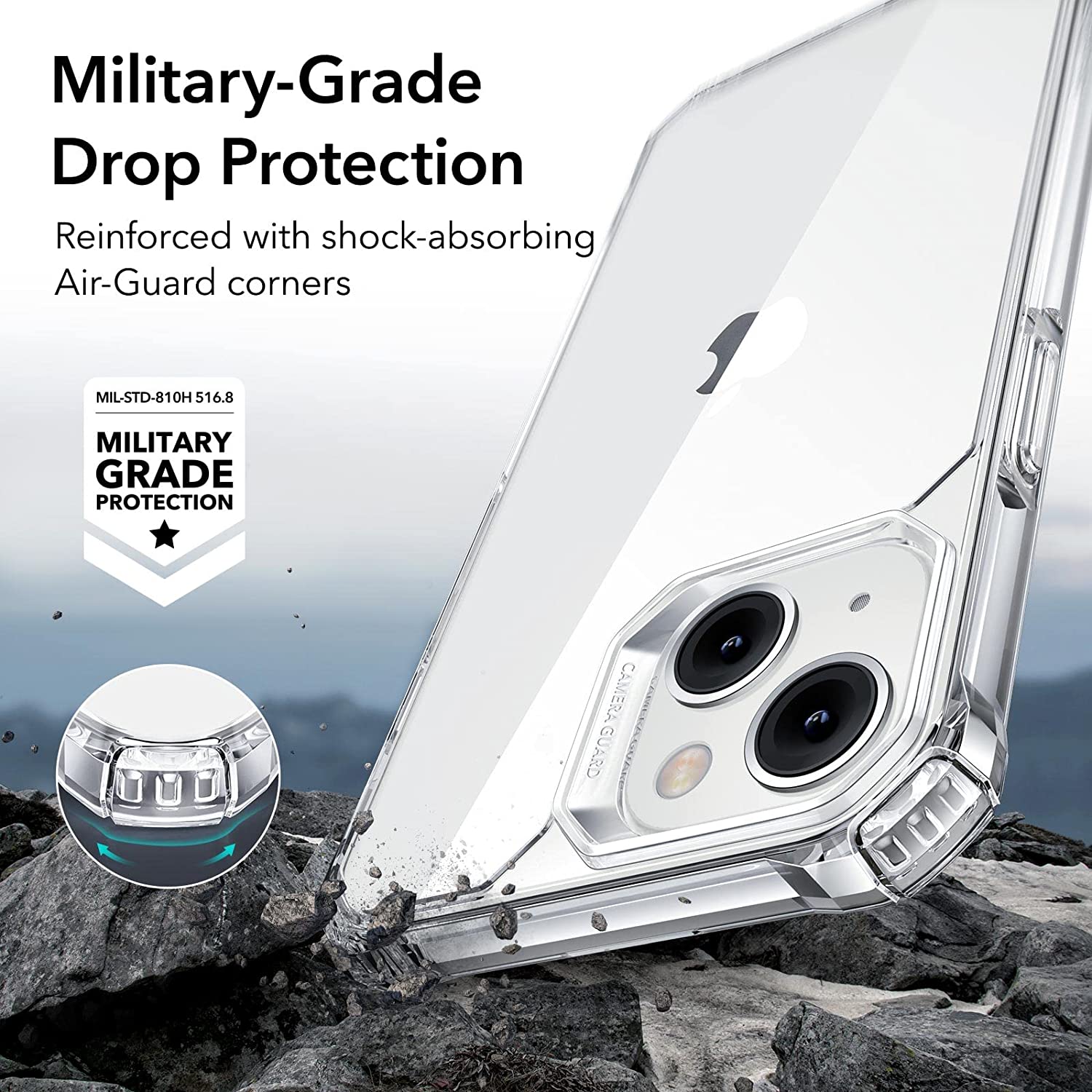ESR iPhone 14/13 Air Armor Clear Case 