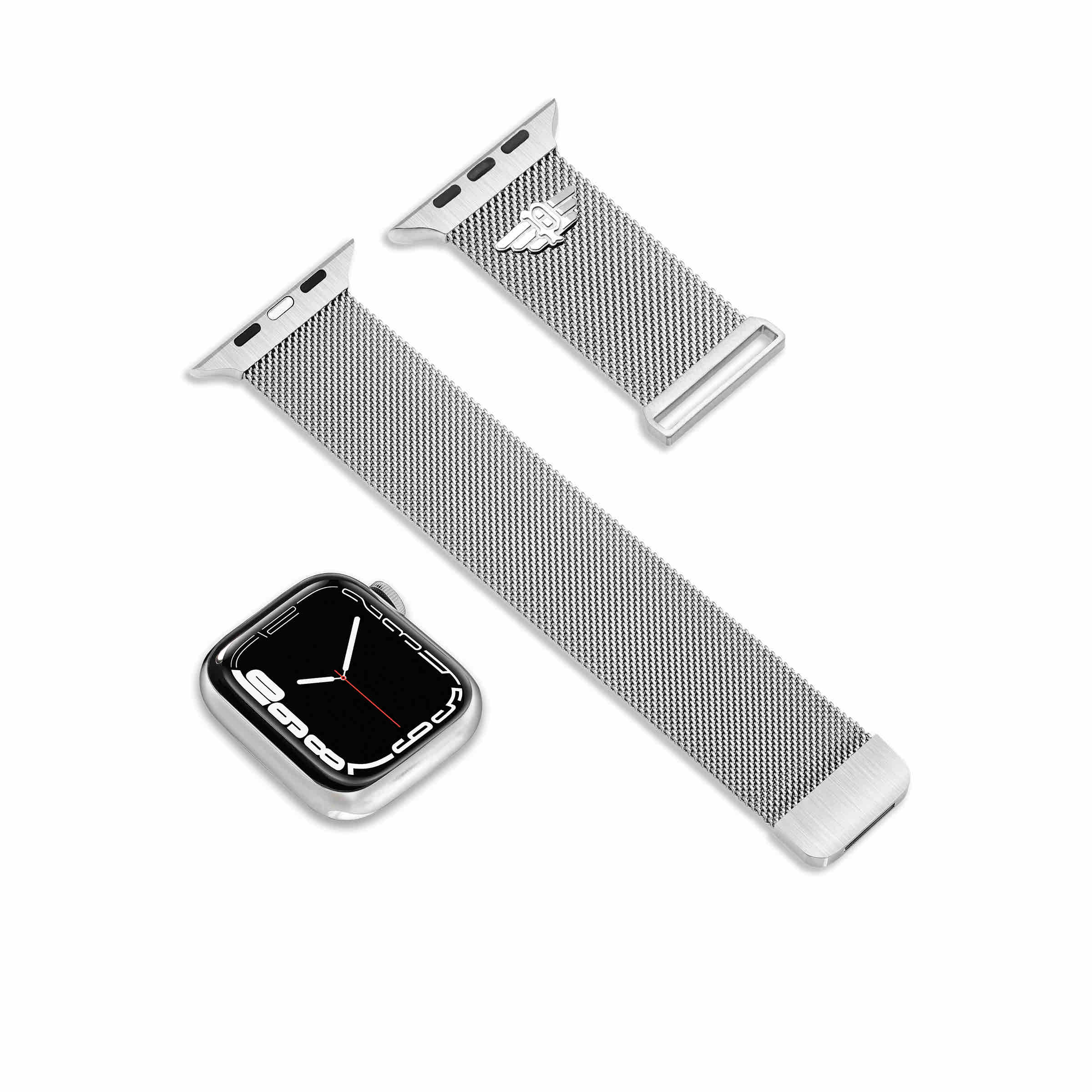 Police Apple Watch Ultra/42/44/45 Mesh Stainless Steel Strap