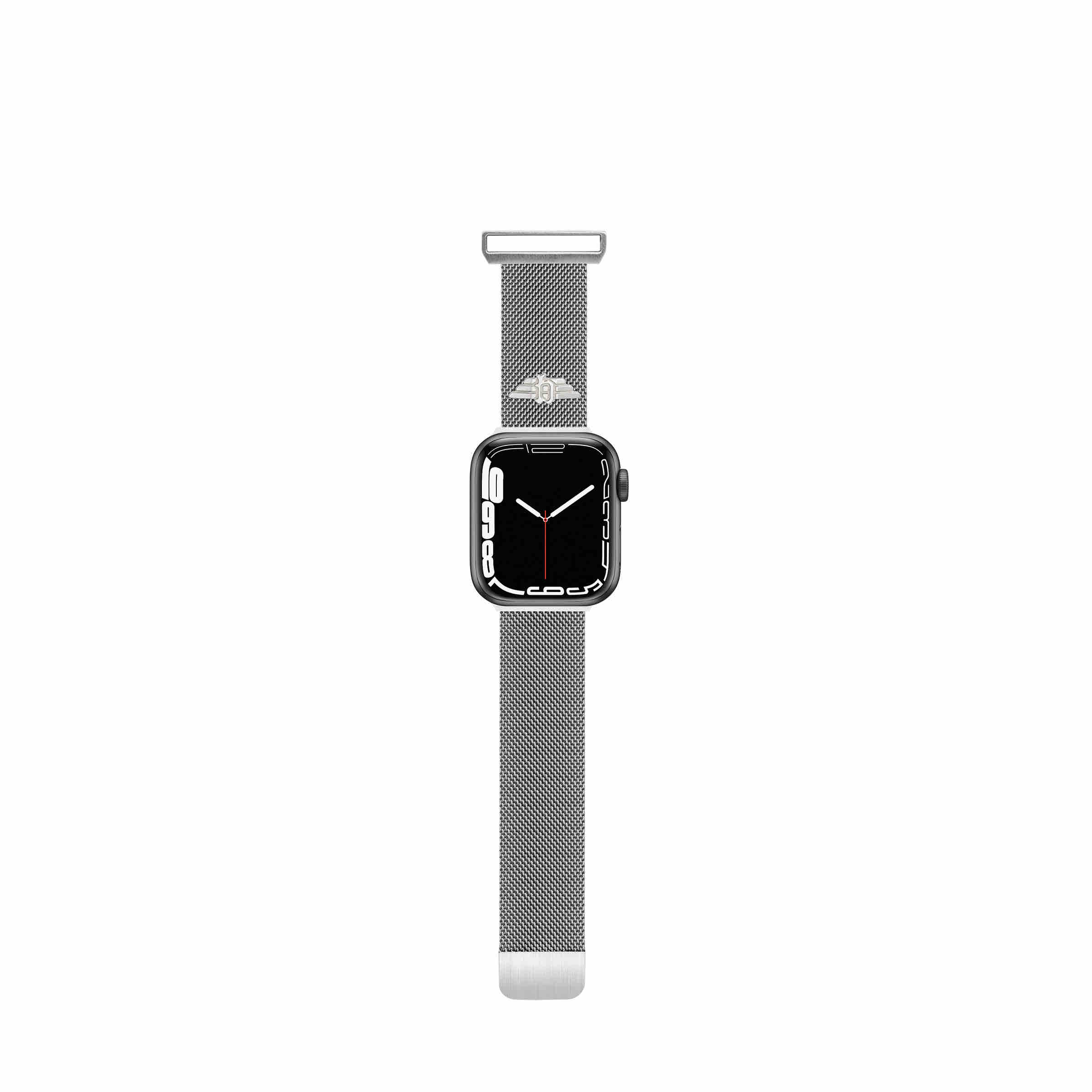 Police Apple Watch Ultra/42/44/45 Mesh Stainless Steel Strap