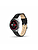 Police Apple Watch Ultra/45/44/42mm, Smart Watch 22mm Pyramid Leather SS Strap