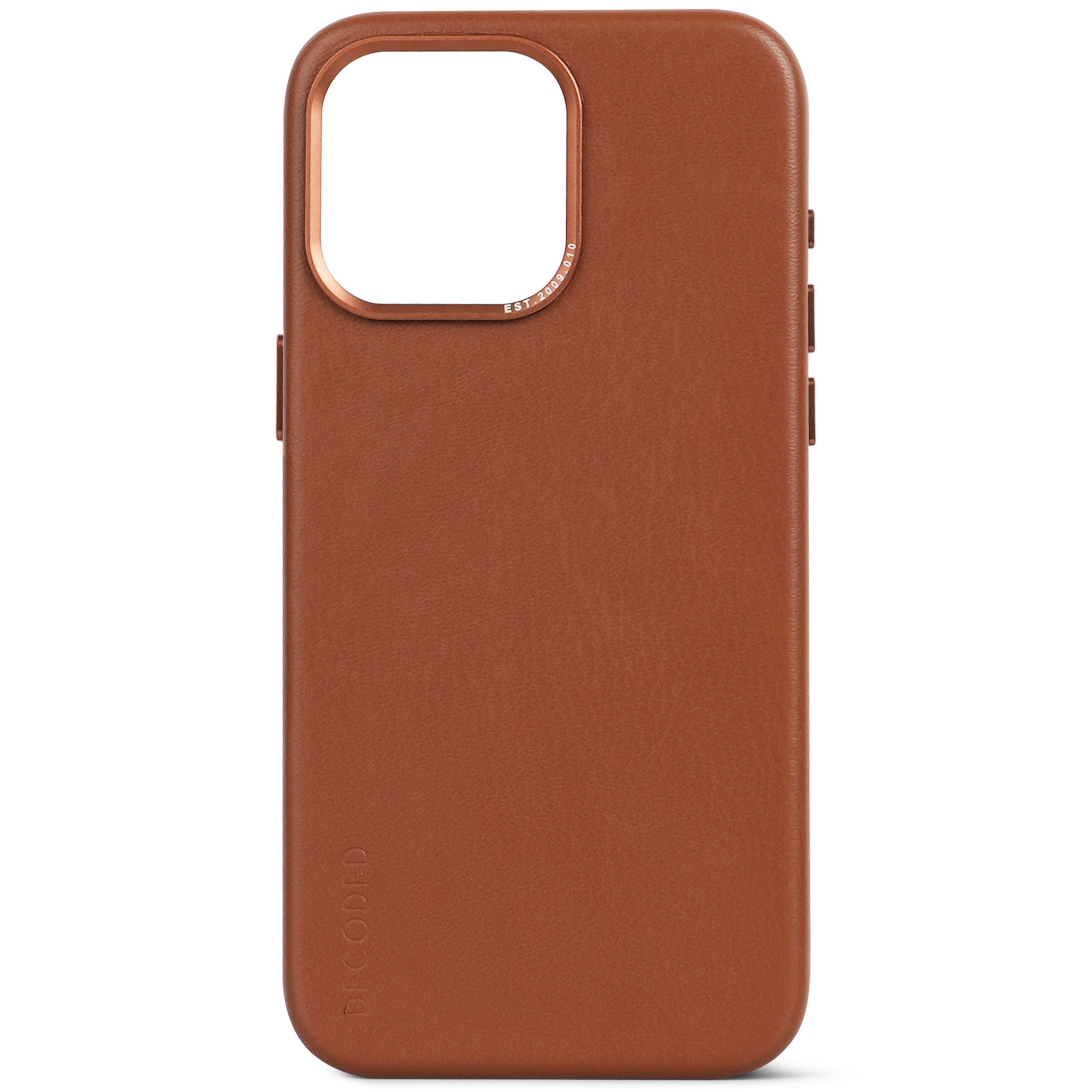 Decoded iPhone 15 Pro Leather Backcover Magsafe Case