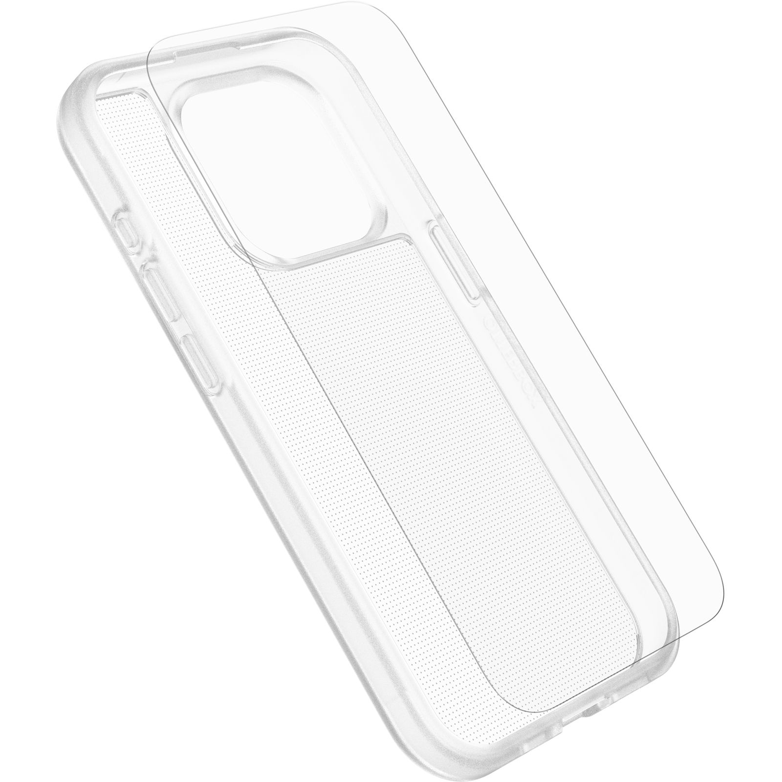 OtterBox iPhone 15 Pro React + Glass - Clear