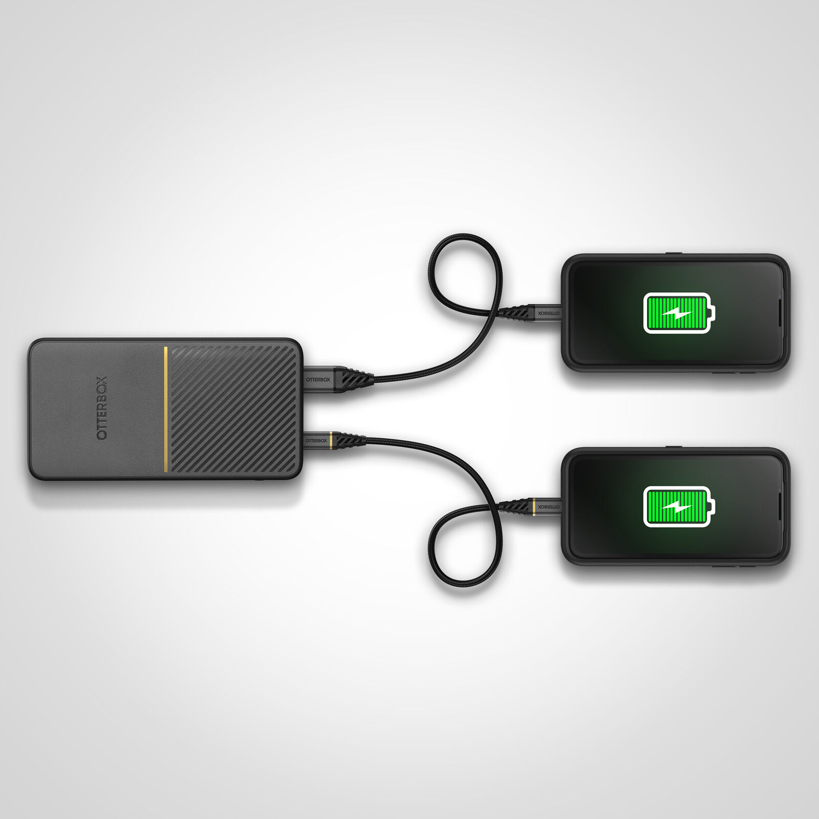 OtterBox Power Bank 10K MAH USB A&C 18W USB-PD - Black - Open Box