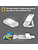 Scosche MagicMount Travel Folding 2in1 Wireless Charger