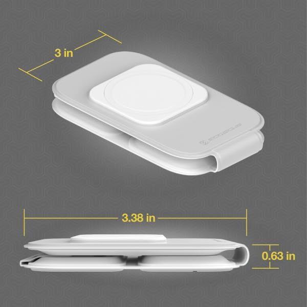 Scosche MagicMount Travel Folding 2in1 Wireless Charger