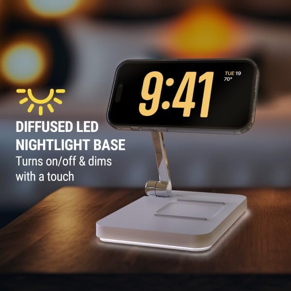 Scosche MagicMount Base MS 3in1 Magnetic Wireless Charging Stand