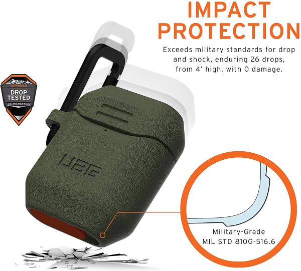 UAG Apple Airpods Gen 1& 2 Silicone Case V2 (Open Box)