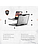 [U] by UAG MacBook Pro 16" (M1 Pro/M1 Max) Dot Case - Ice