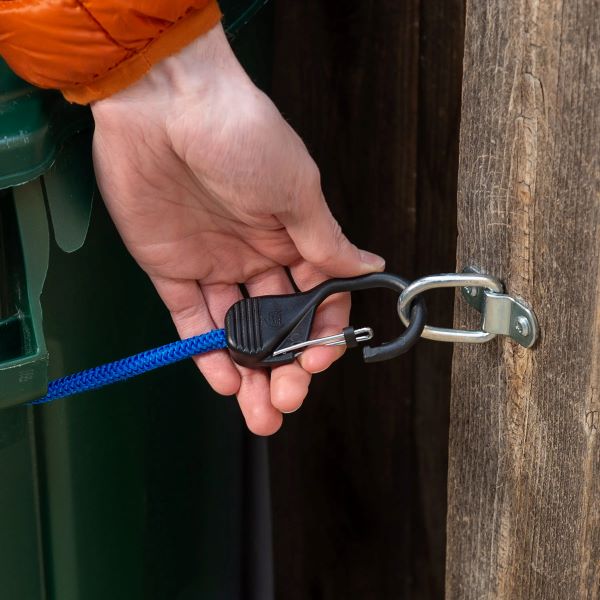 Niteize SlideLock® Carabiner Bungee - 36 in. - Blue