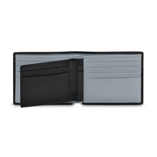 Police Nouveau Mens Leather Wallet w/ Debos Efect-Xtra Card Holder