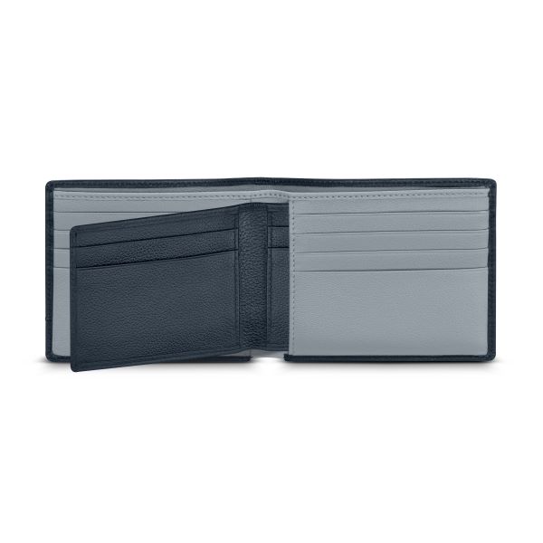 Police Nouveau Mens Leather Wallet w/ Debos Efect-Xtra Card Holder