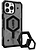 UAG iPhone 16 Pro Max Magsafe Pathfinder Clear Case - Ash / Black Stand