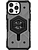 UAG iPhone 16 Pro Max Magsafe Pathfinder Clear Case - Ash / Black Stand