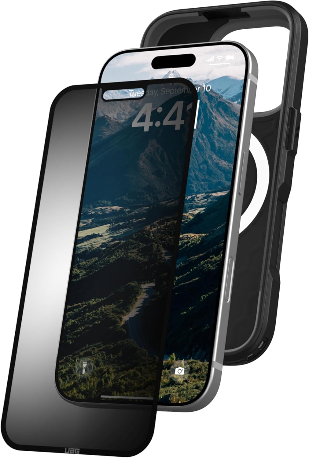 UAG iPhone 16 Pro Removable Privacy Eco Screen Protector