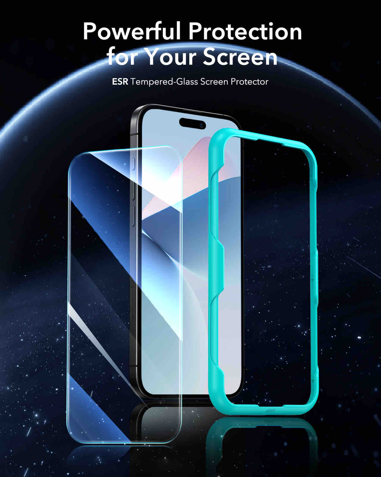ESR iPhone 16 Pro Tempered-Glass Screen Protector