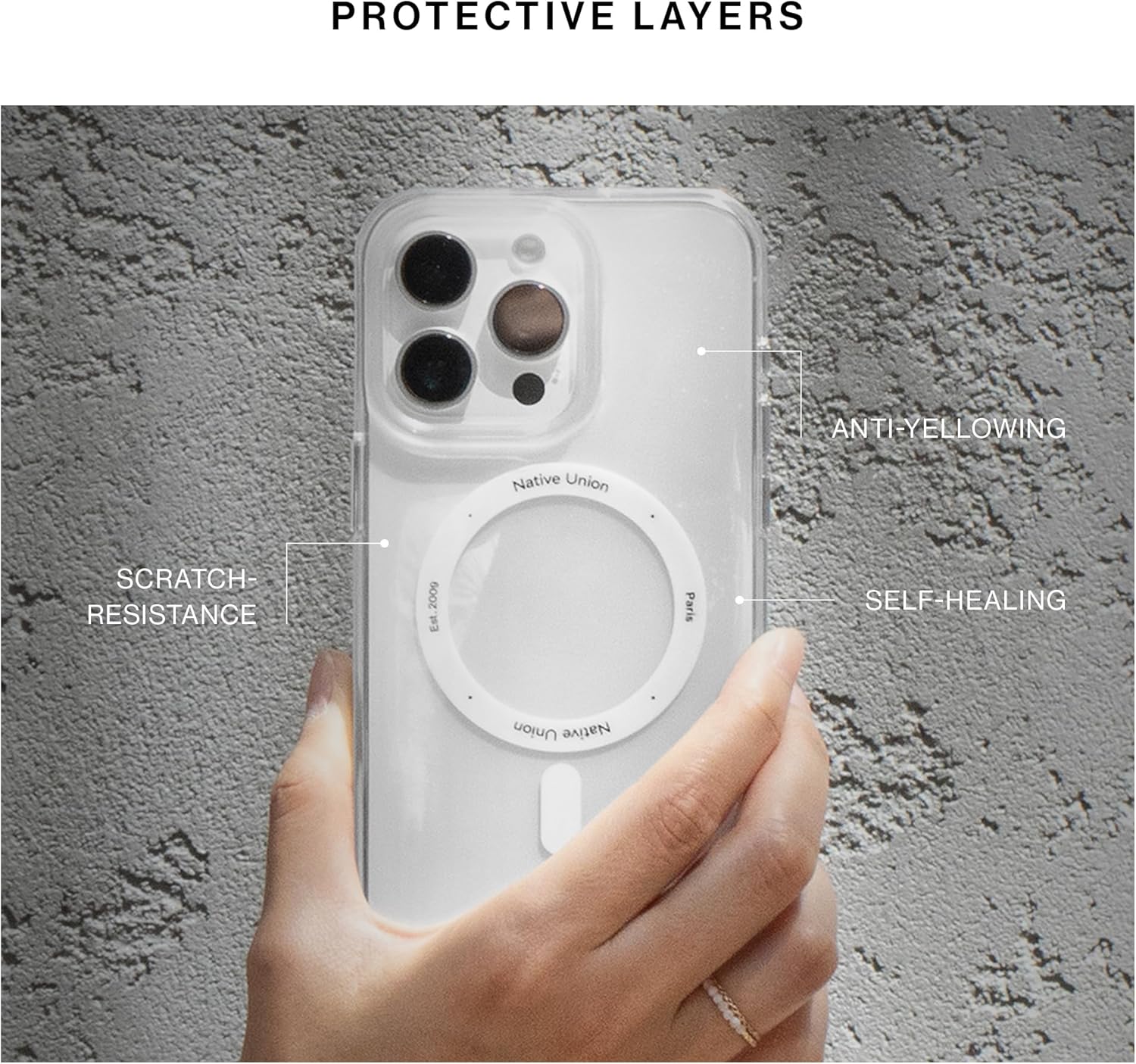 Native Union iPhone 16 Pro Max (RE) Clear Case
