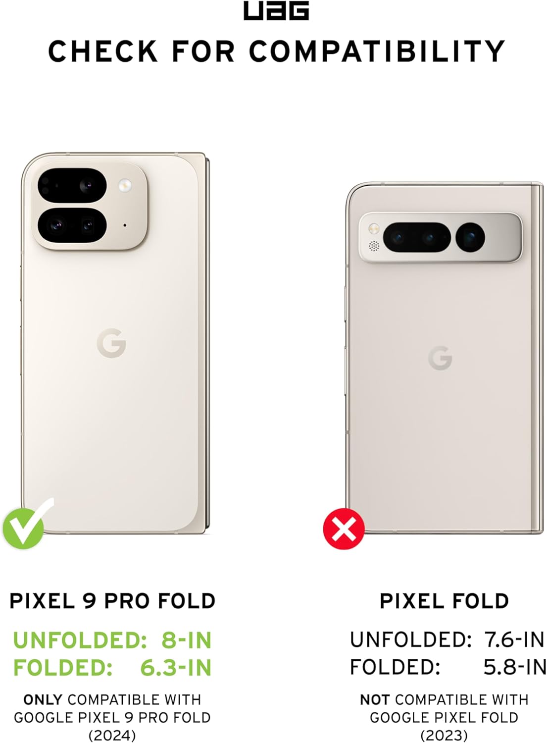 UAG Google Pixel 9 Pro Fold Plyo Case