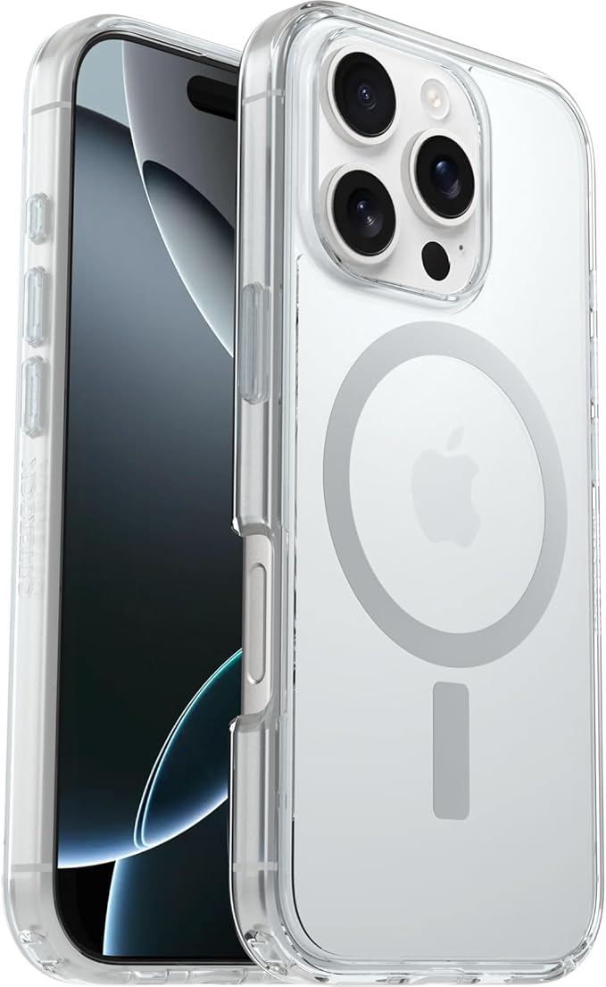 OtterBox iPhone 16 Pro Max Symmetry Clear MagSafe Case