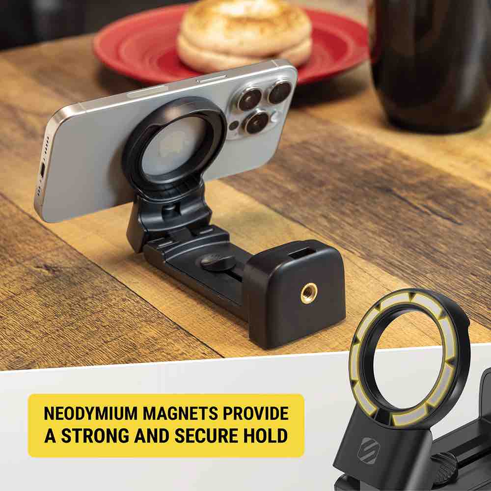 Scosche MagicMount Travel Compact Phone Magsafe Mount for Smartphones