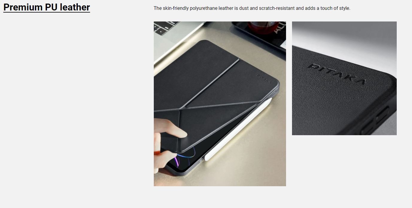 Pitaka iPad Pro 12.9 MagEZ Folio Case