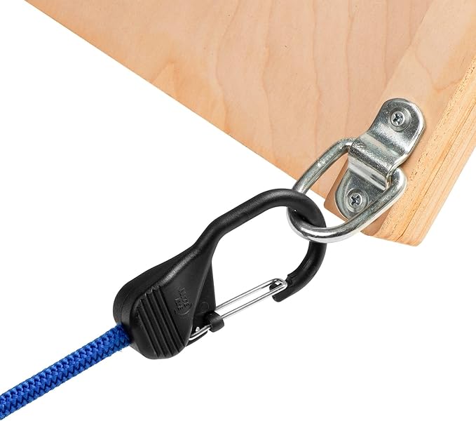 Niteize SlideLock® Carabiner Bungee - 36 in. - Blue