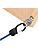 Niteize SlideLock® Carabiner Bungee - 36 in. - Blue