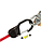 Niteize SlideLock® Carabiner Bungee - 24 in. - Red