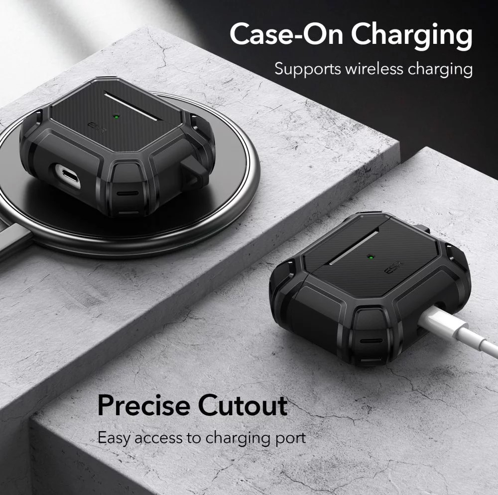 ESR AirPods 2 Shock Armor Tough Case