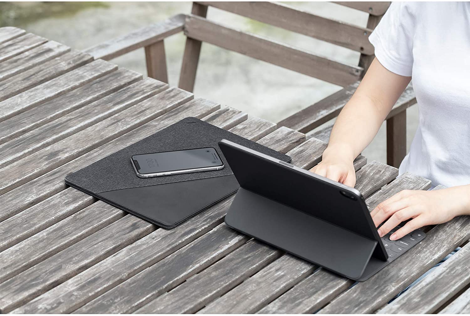 Native Union Stow Slim Sleeve for iPad Pro 12.9" - Slate - (Online Packaging)