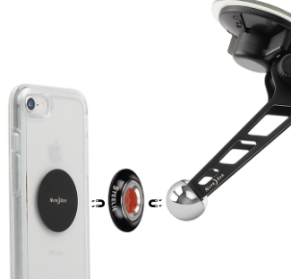 NiteIze Steelie® Orbiter™ Windshield Kit - (Online Packaging)