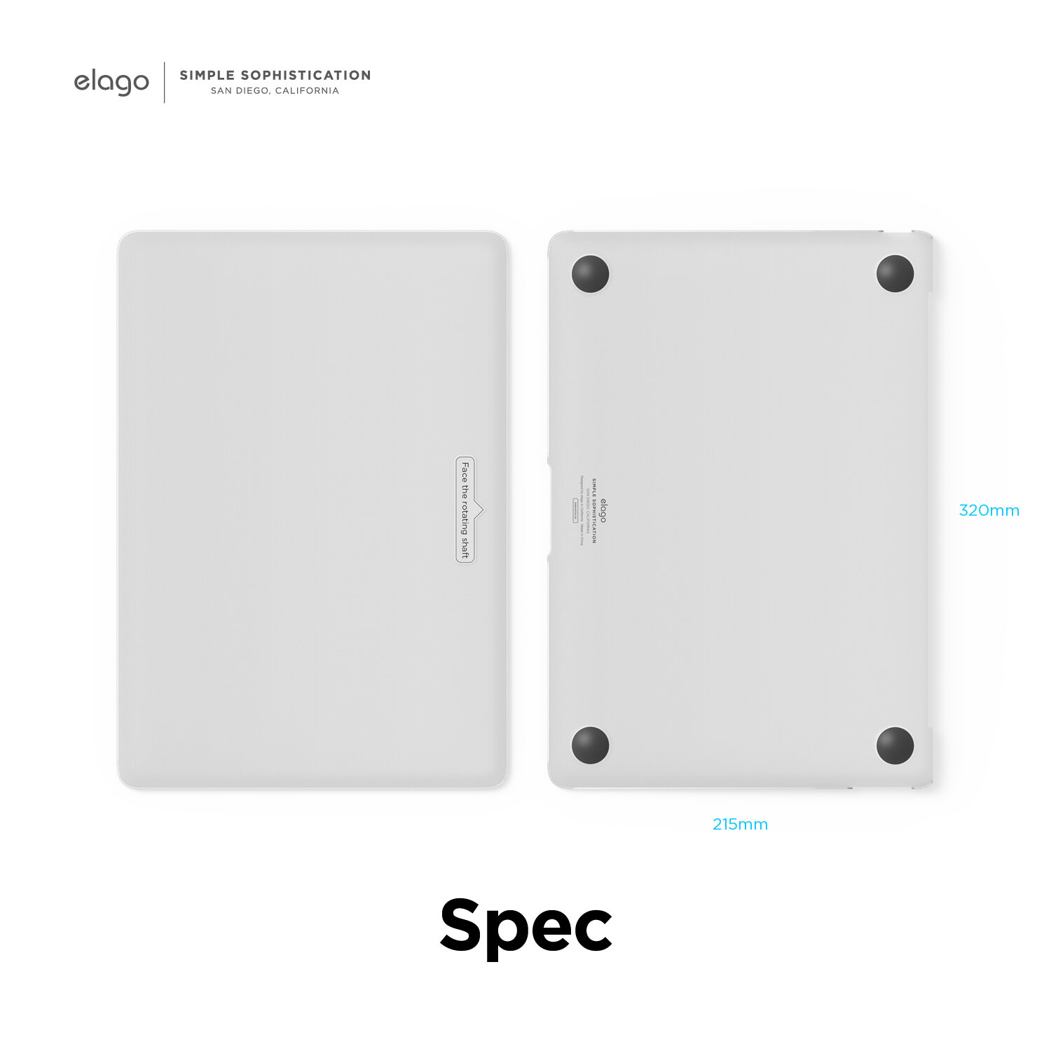 Elago MacBook Air 13"/ m1(2019-) Inner Core Case (Online Packaging)