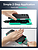 ESR S25 Ultra Privacy Tempered Glass - Black, 1 pack
