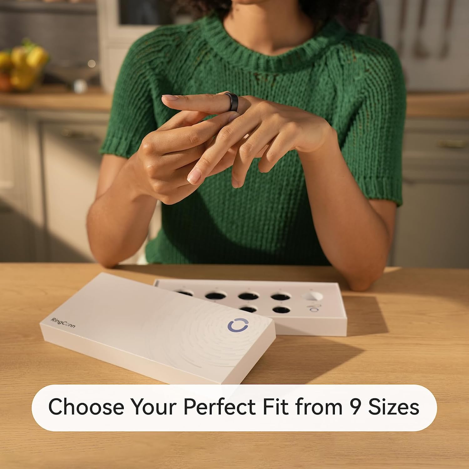 RingConn Ring Sizing Kit (White Box)