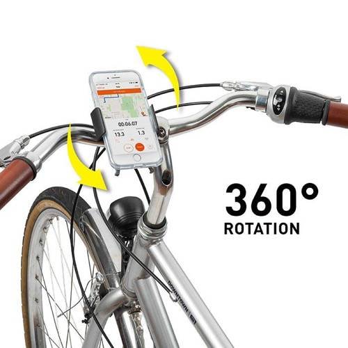 NiteIze Squeeze™ Rotating Smartphone Bar Mount for Bikes