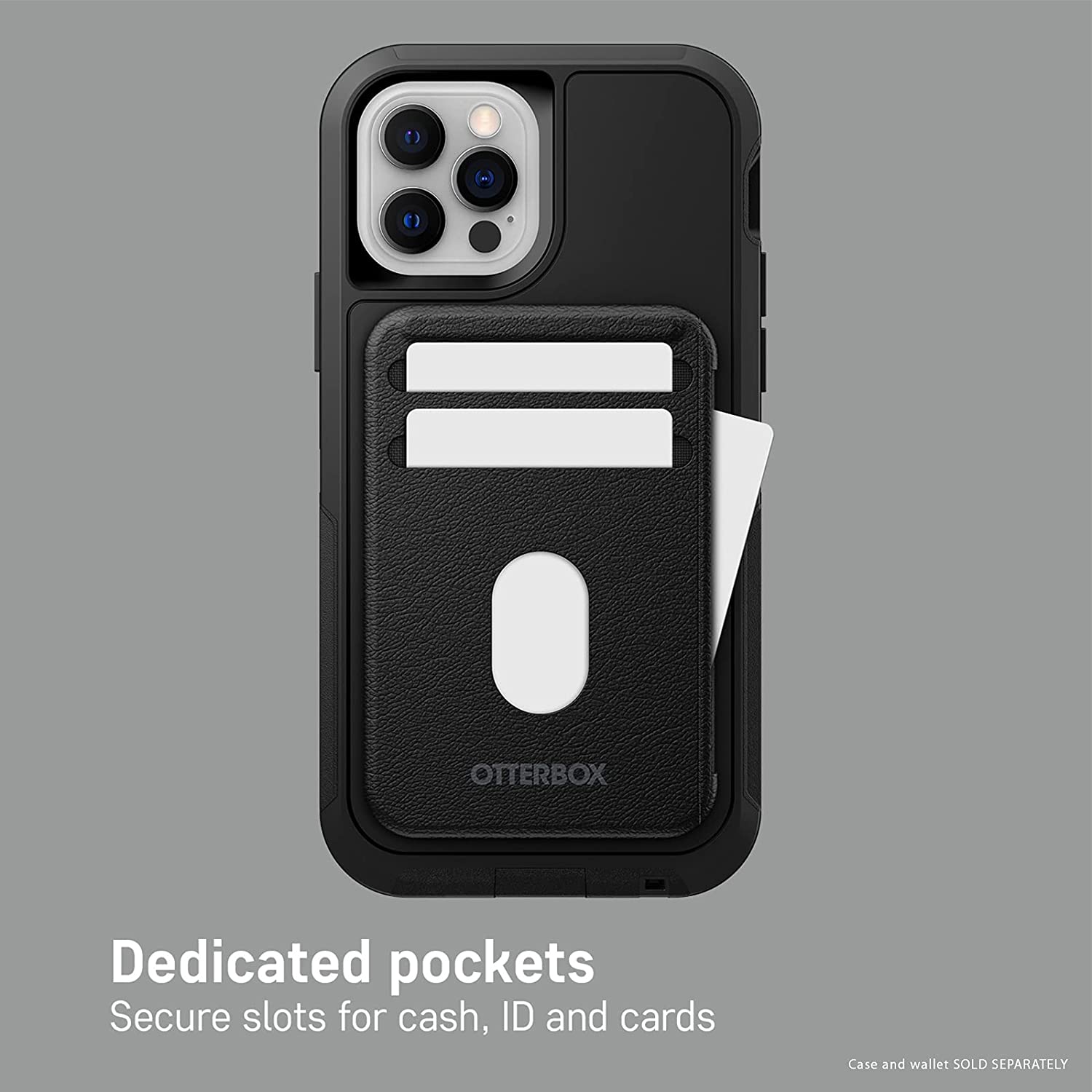 OtterBox MagSafe Wallet - Black - (Online Packaging)