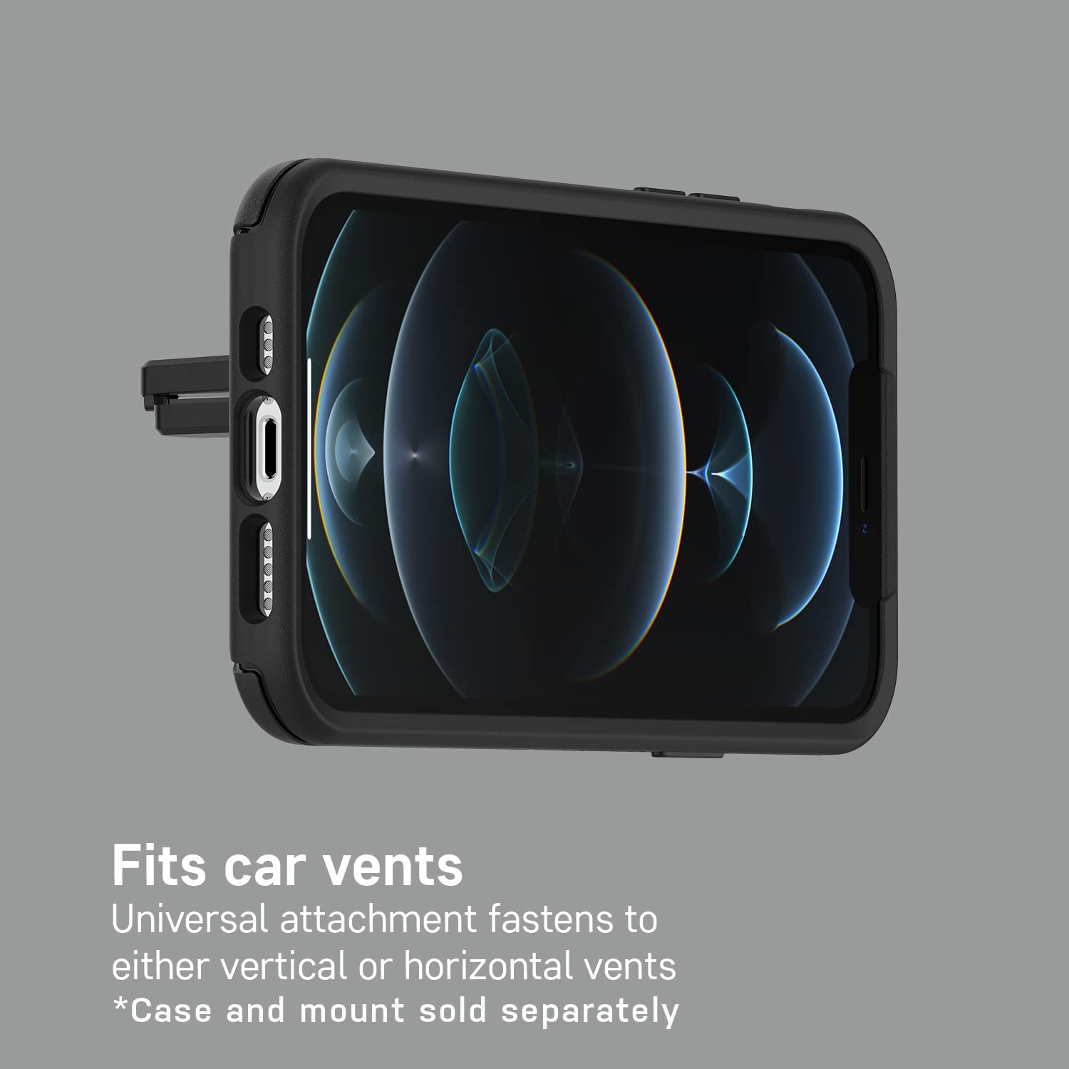 OtterBox Performance Car Vent Mount for MagSafe - Black - (Online Packaging)