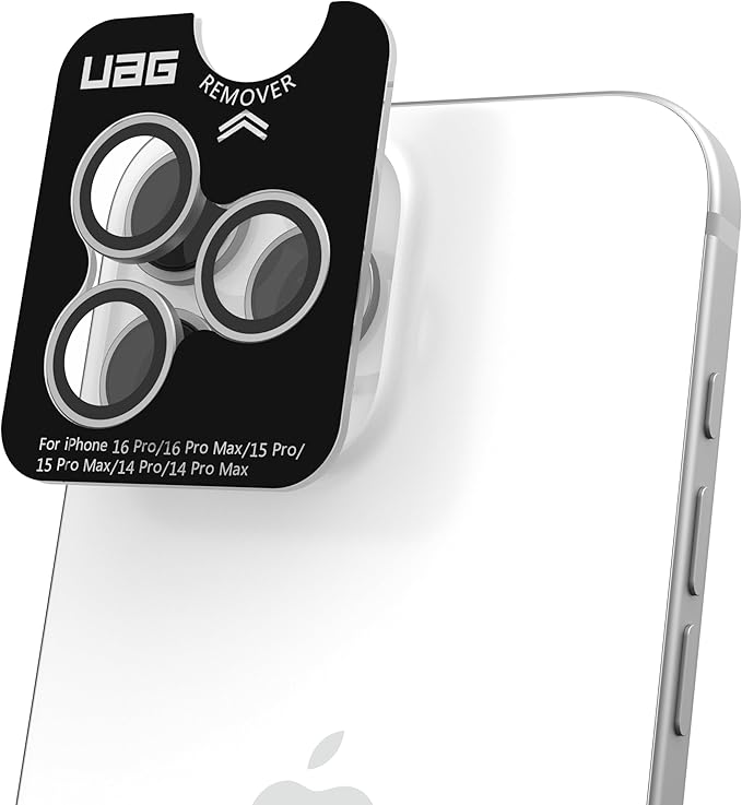 UAG iPhone 16/15/14 Pro/Pro Max Titanium Lens Shield 