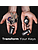 KeySmart AirTag Keychain Key Holder, Compatible with Apple AirTag - Key Organizer Keychains