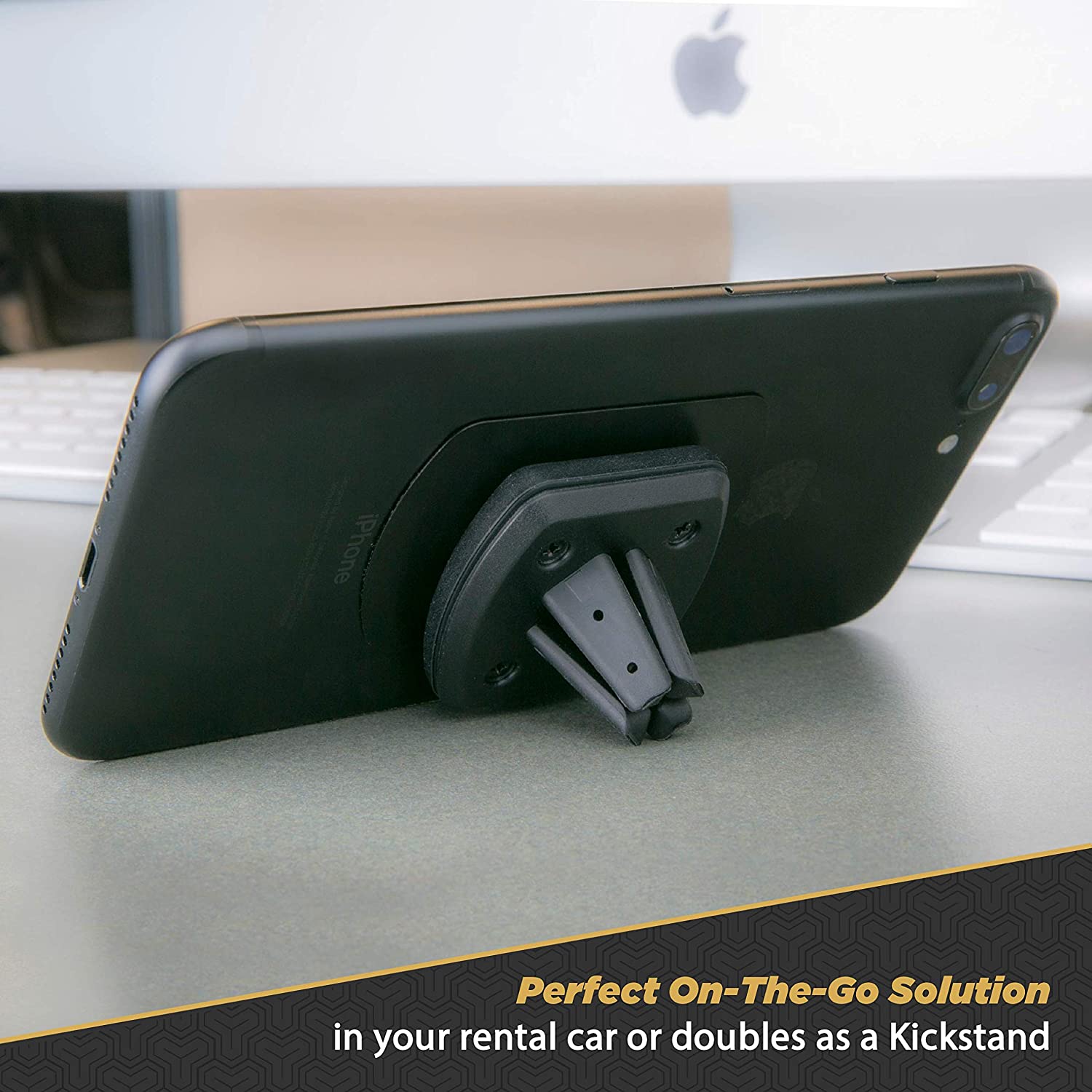 Scosche MagicMount Magnetic Vent Mount - Black - (Oline Packaging)