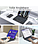 LZEL iPad Pro 11-inch M4 Zenkey Axon Series Magic Keyboard Arabic And English Black