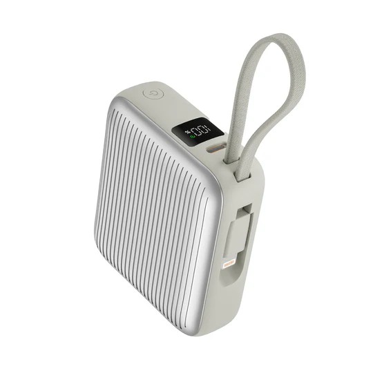 Lzel Mini Power Bank Neurode Sync PD 10000mAh 22.5W Built-in-Cable