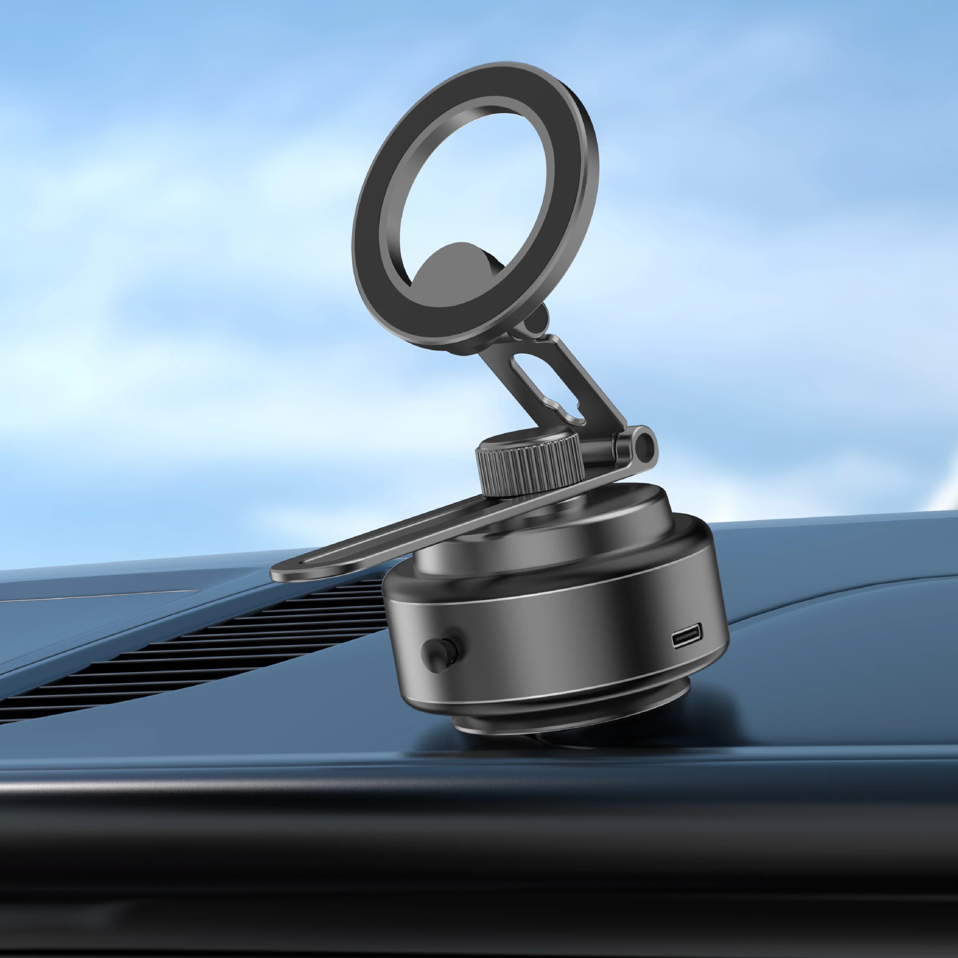 Asli Supravox X3 Vacuum Suction Cup Phone Mount 360 Adjustable 