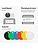 Chipolo POP 4 Pack - Tracking tag compatible with the Apple Find My or Google's Find My Device (Black)