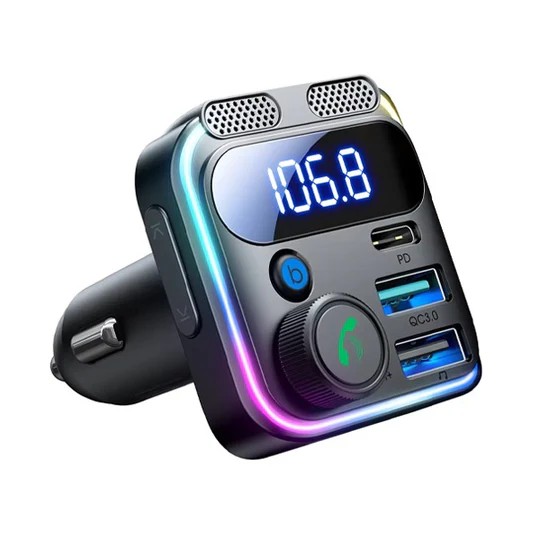 Asli Global Thundervolt 48w Car Wireless Fm Transmitter Fm