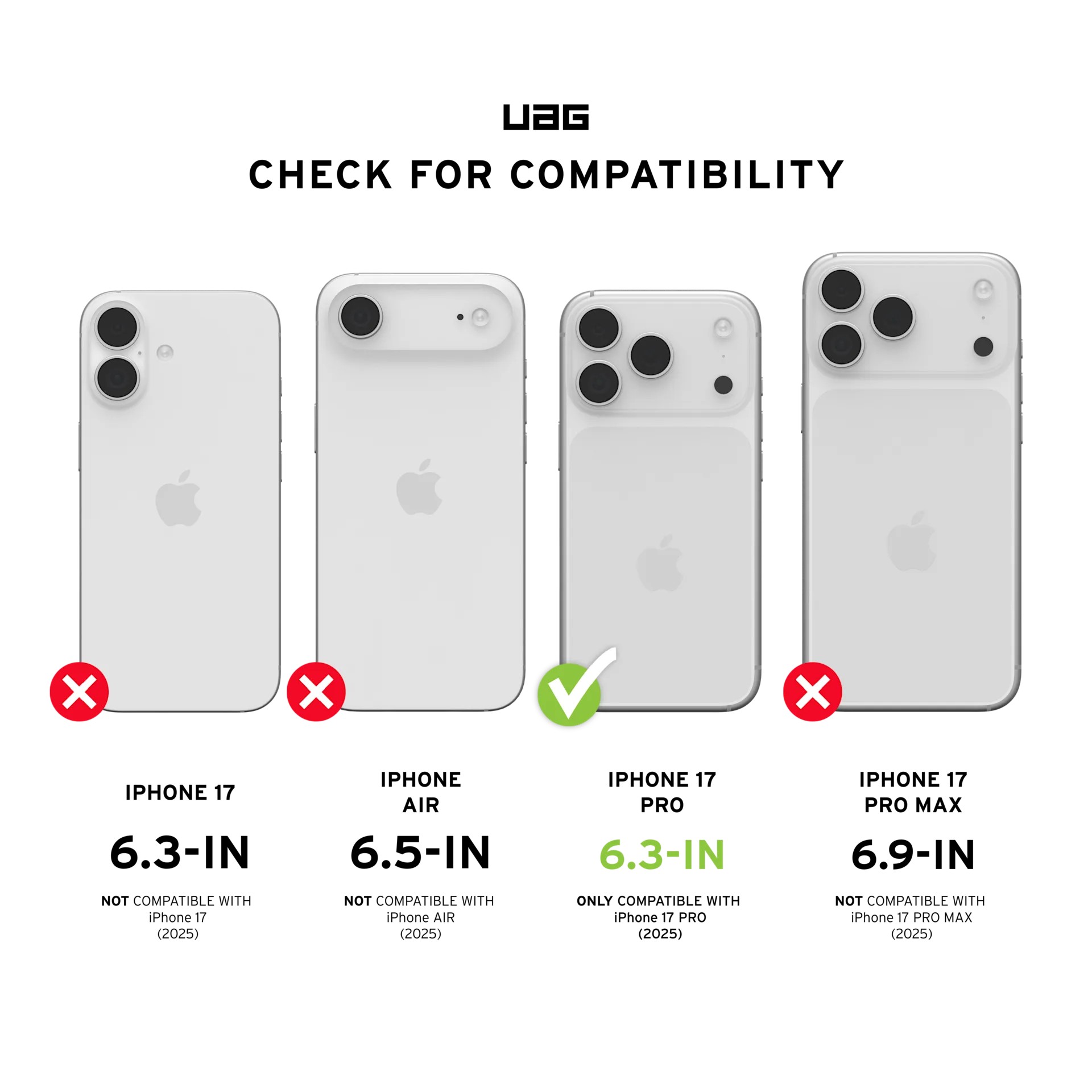 UAG iPhone 17 Pro Plasma XTE Magsafe Case