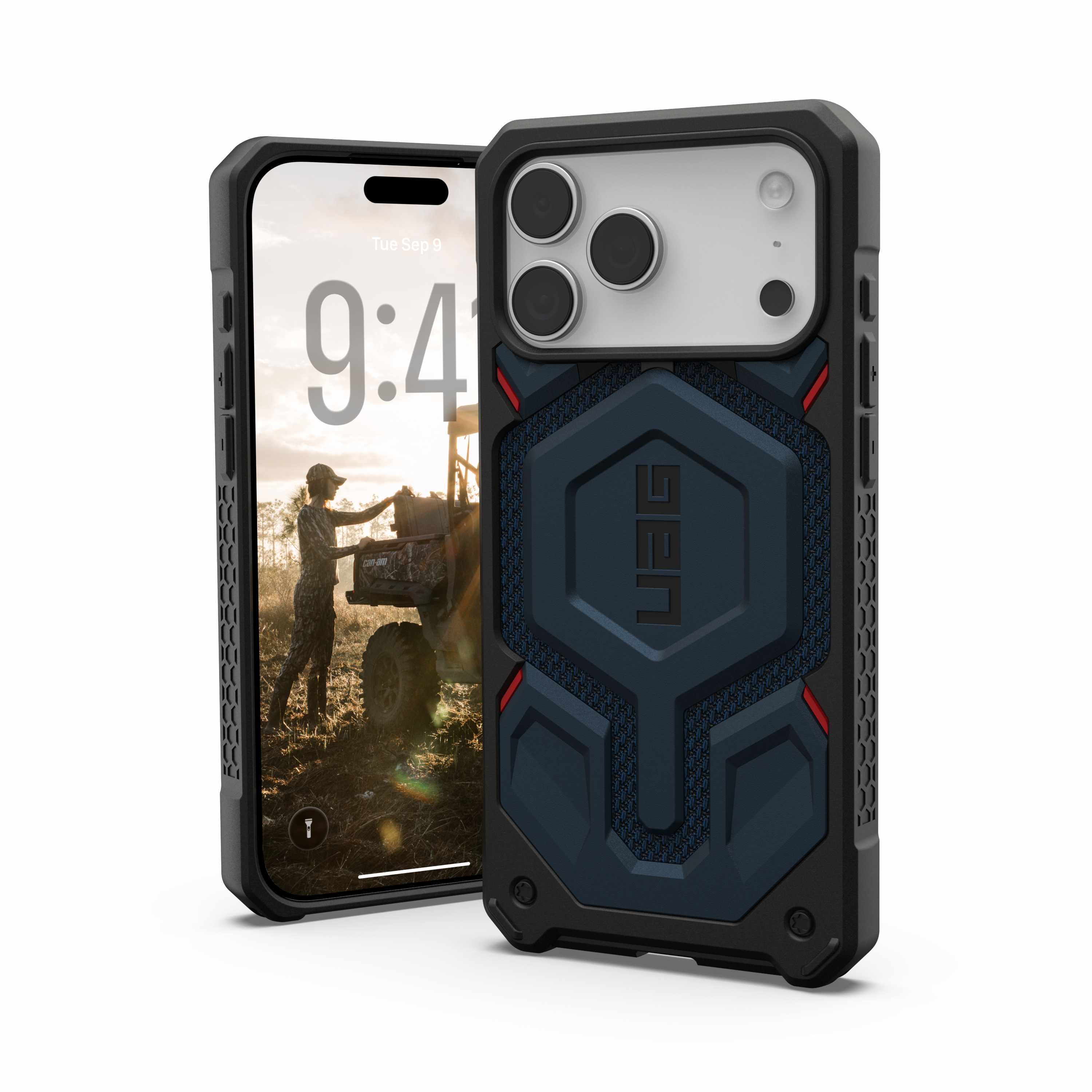 UAG iPhone 17 Pro Max Monarch Pro Kevlar Magsafe Case