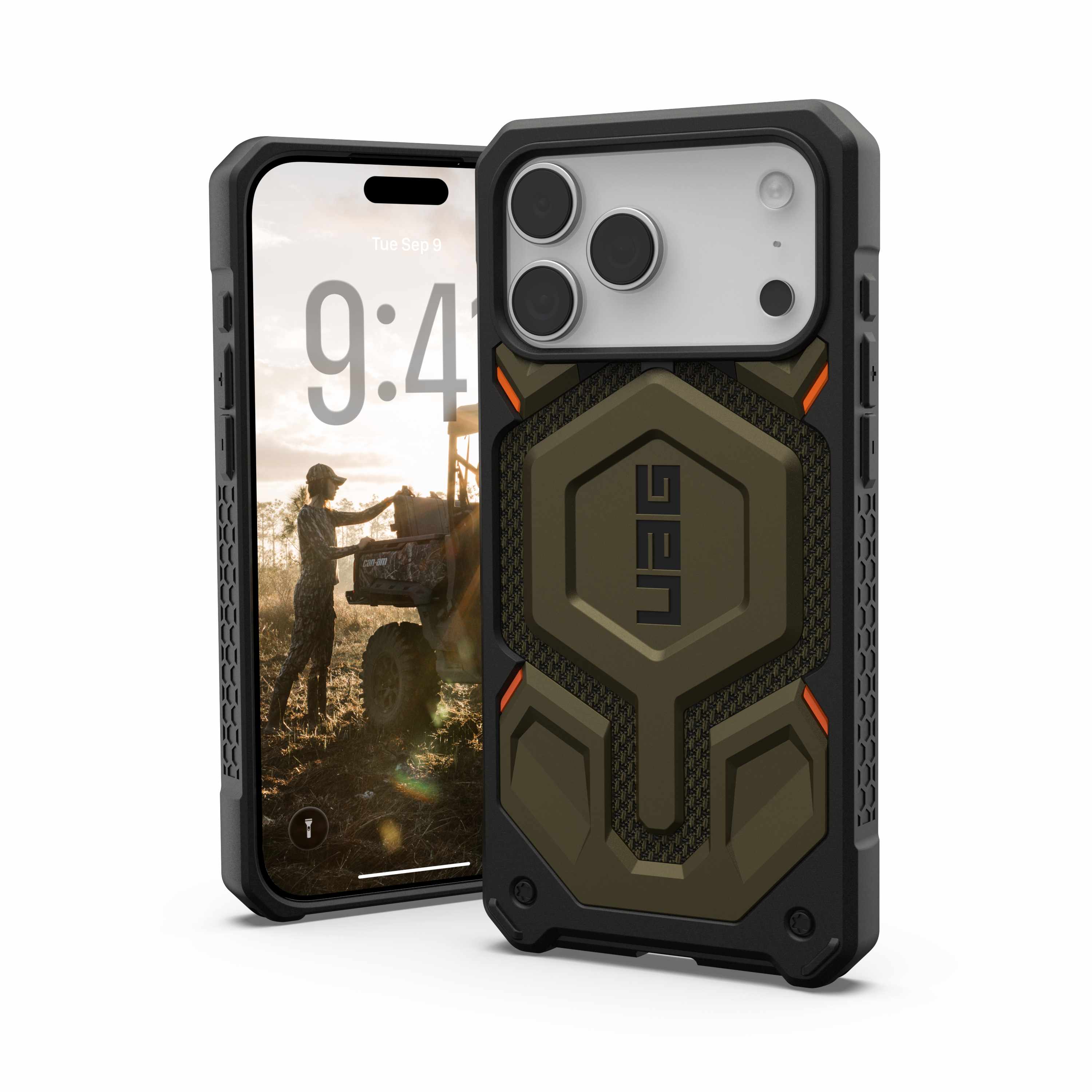 UAG iPhone 17 Pro Max Monarch Pro Kevlar Magsafe Case