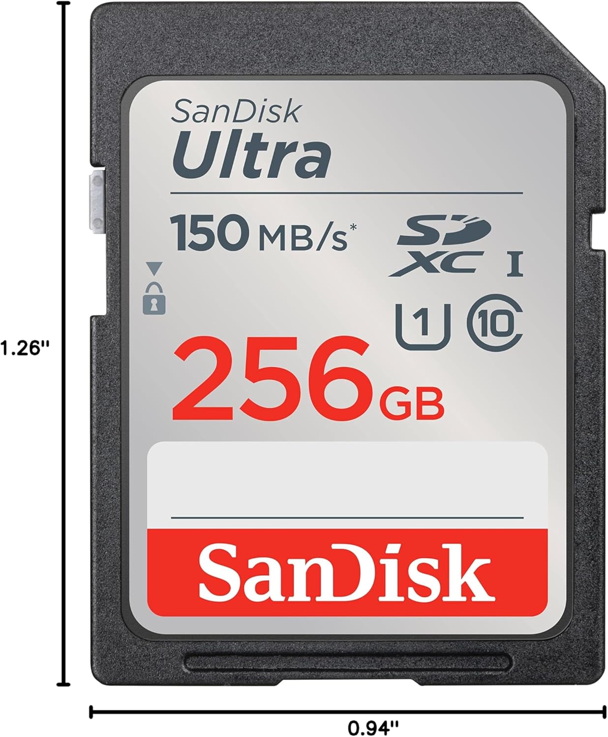 SANDISK ULTRA 256GB SDXC MEMORY CARD 120MB/S
